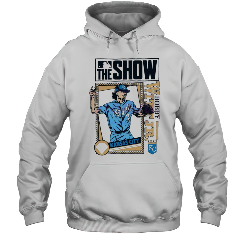 MLB The Show Kansas City Royals Bobby Witt Jr 2025 Shirt Unisex Hoodie