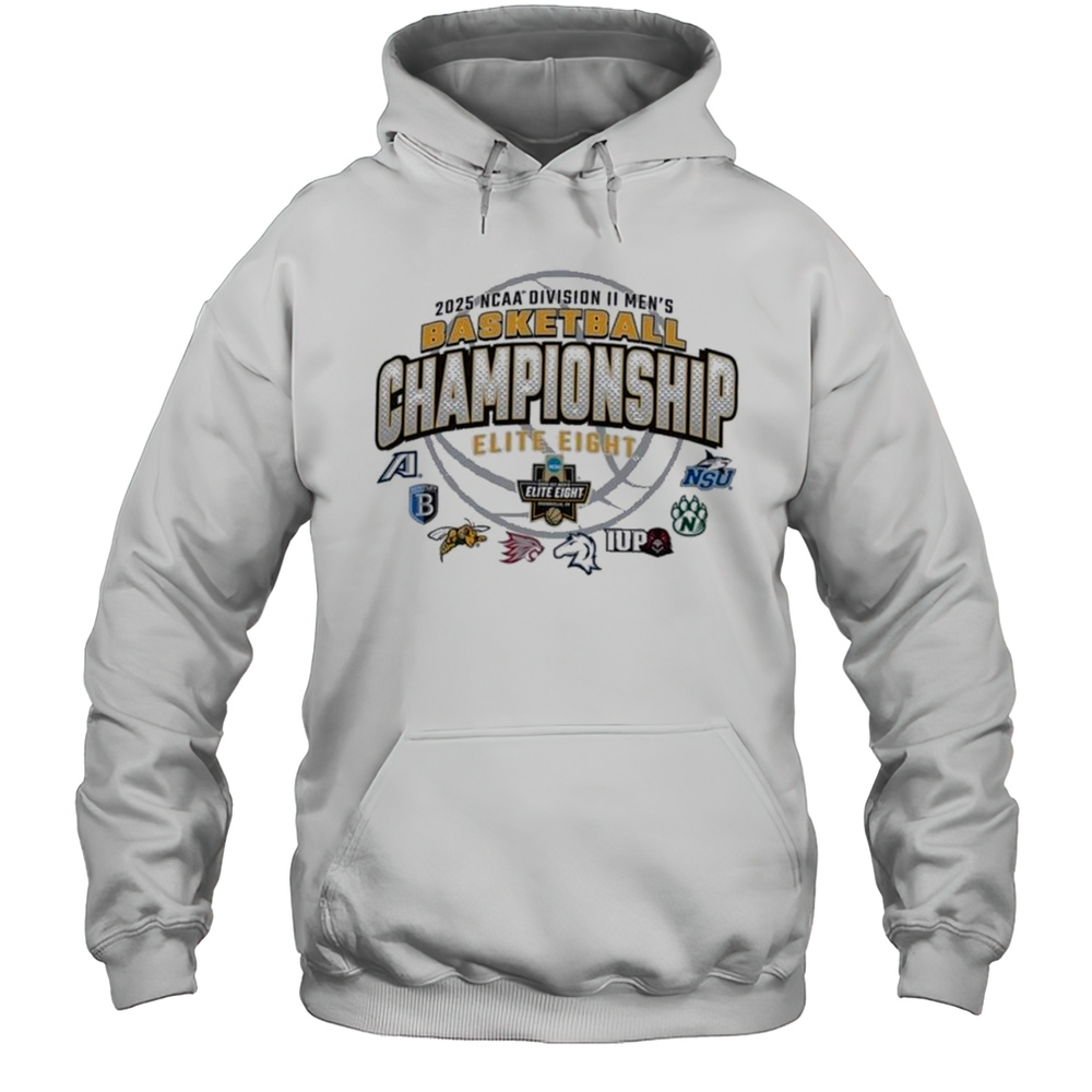 NCAA Division II Mens Basketball Championship Elite Eight 2025 Shirt Unisex Hoodie
