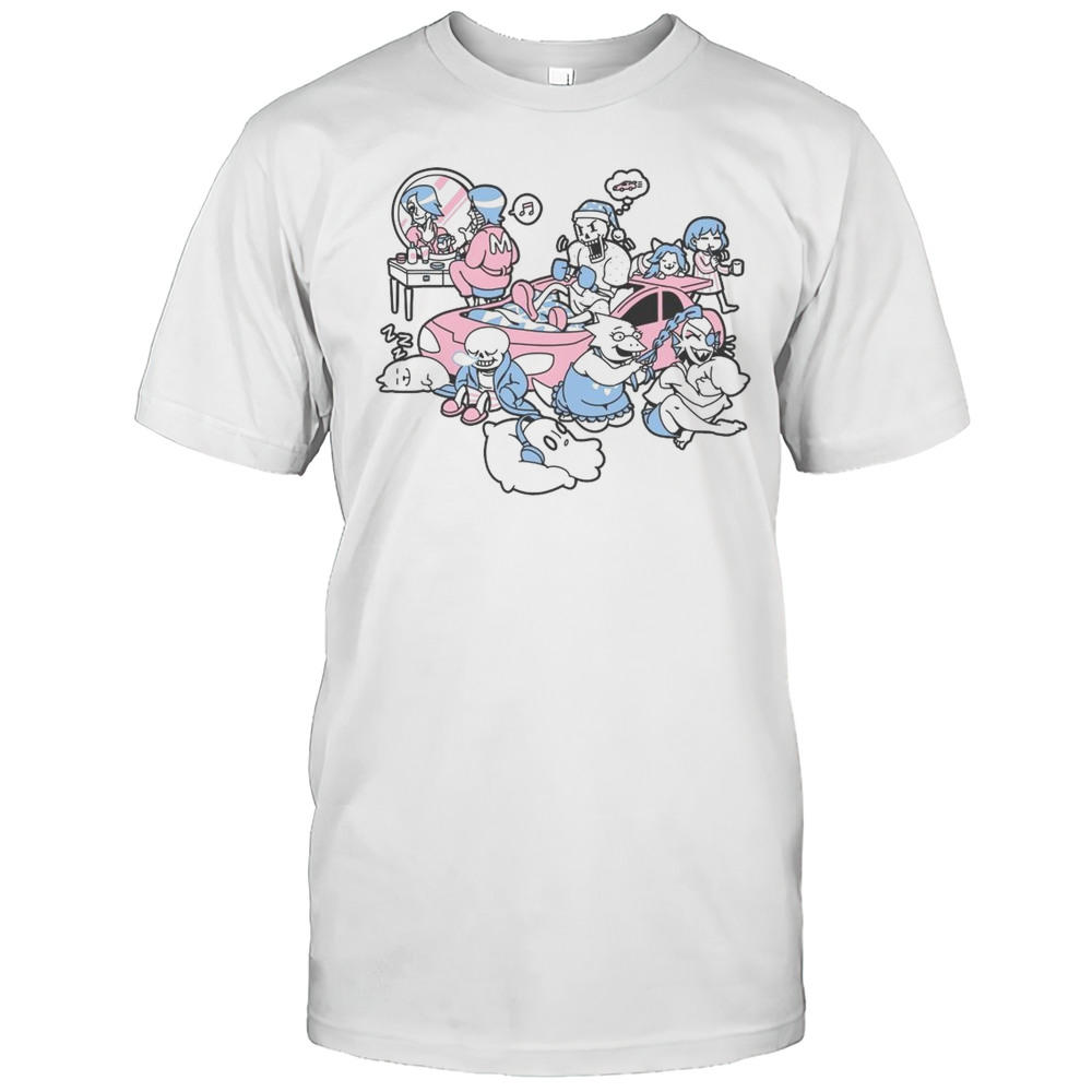 Nina Matsumoto Undertales 8th Anniversary Sleepover Unisex Shirt