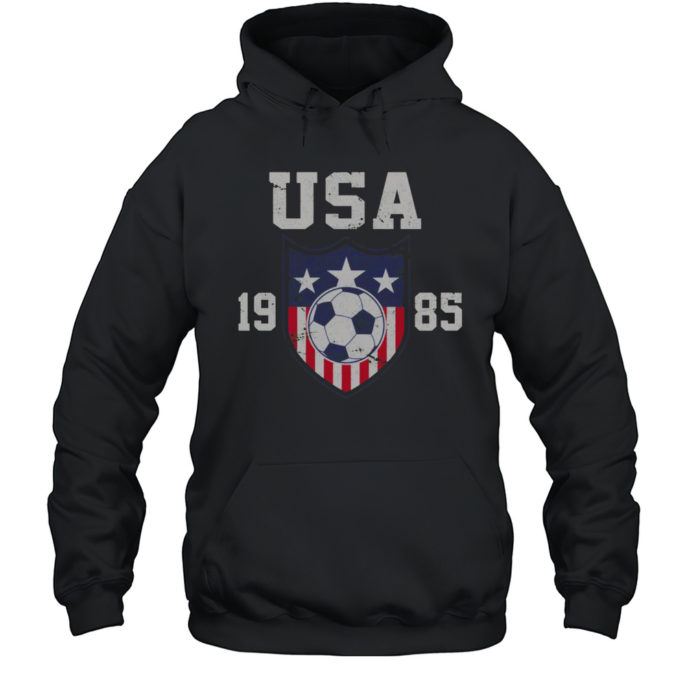 Official USA Soccer Team 1985 T-Shirt Unisex Hoodie