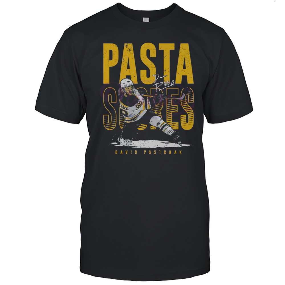 Pasta Scores David Pastrnak Boston Bruins Signature 2025 Shirt
