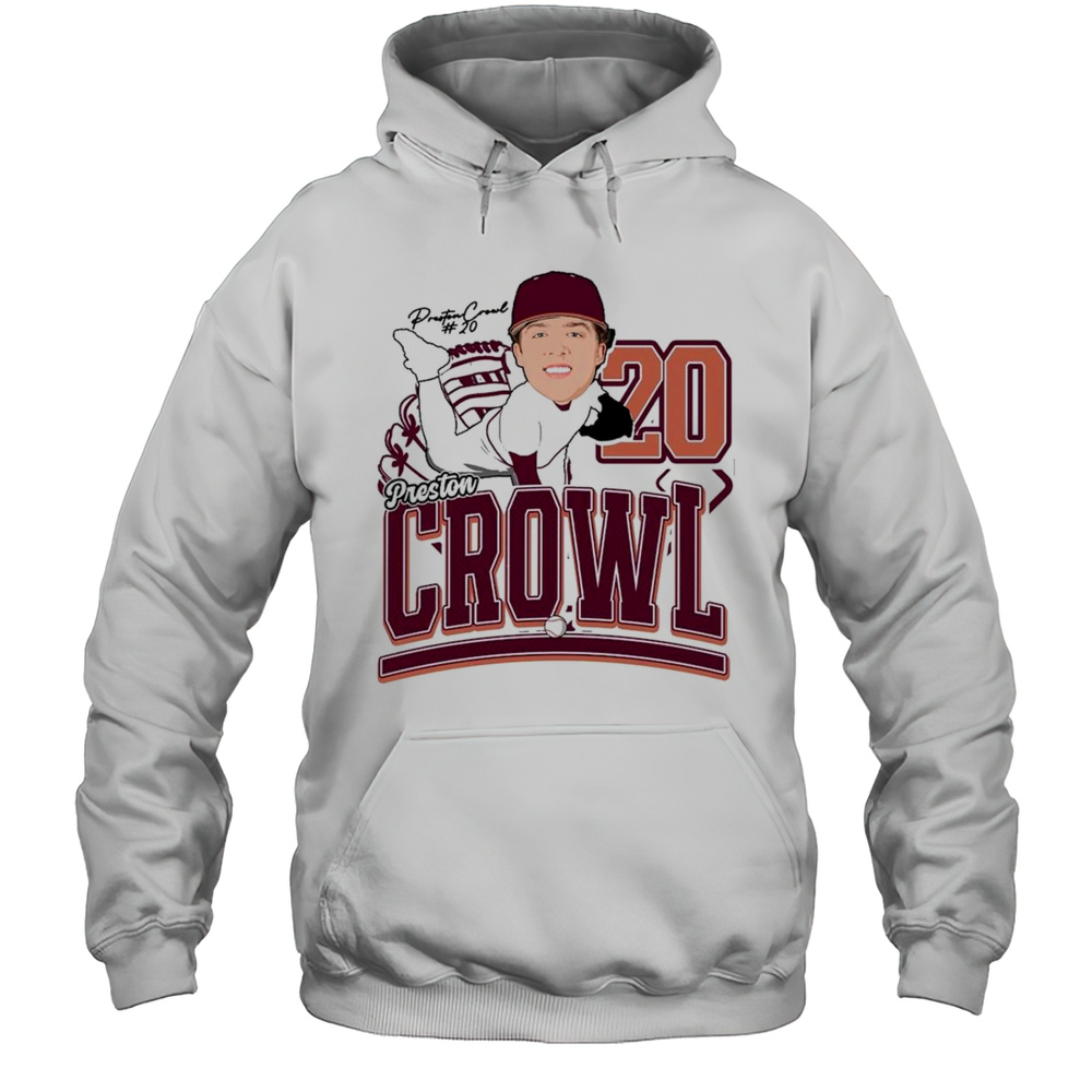 Preston Crowl Baseball 2025 Shirt Unisex Hoodie