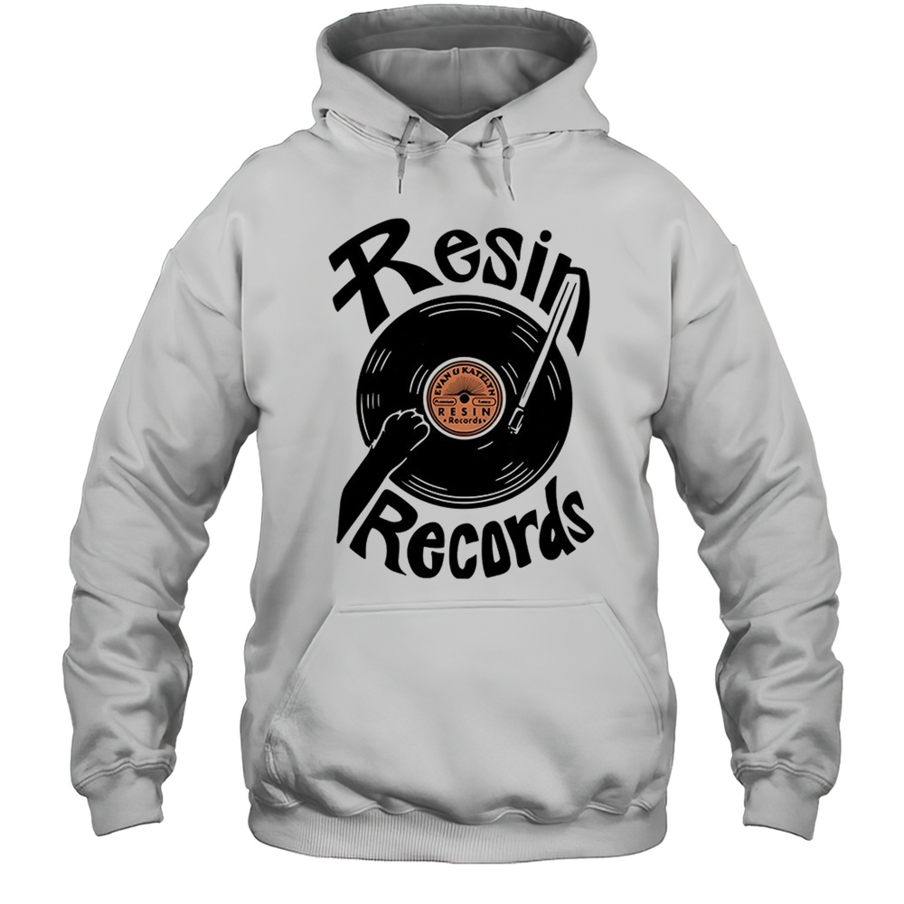 Resin Records Shirt Unisex Hoodie
