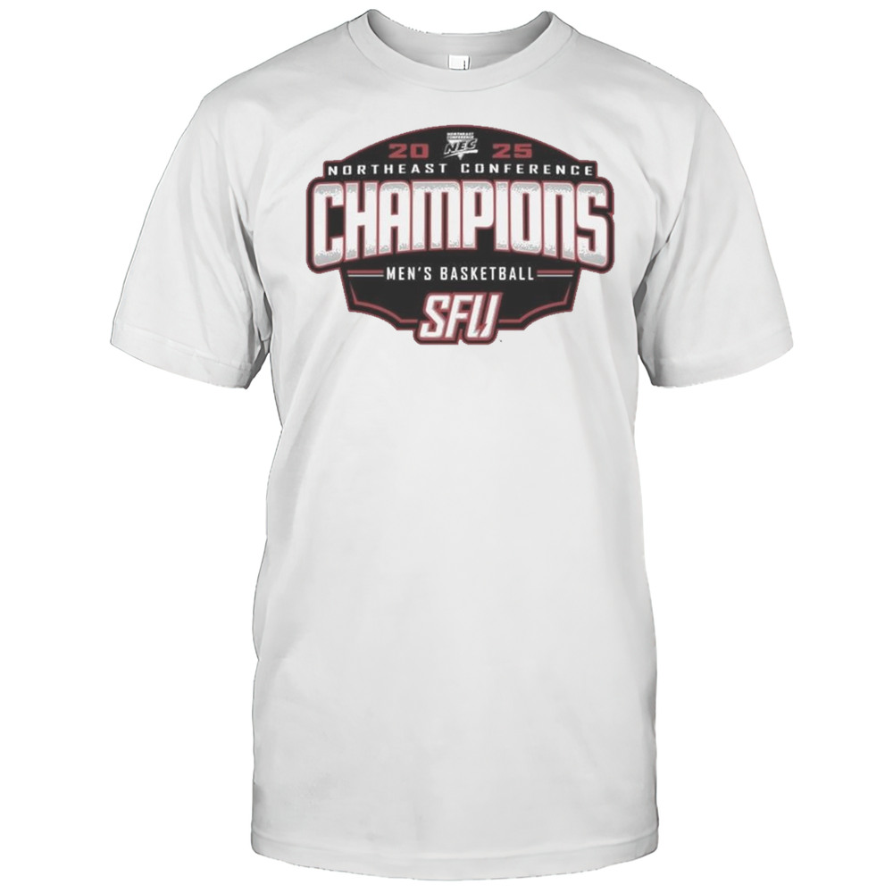 Saint Francis NEC 2025 Northeast Conference Champions Men Basketball Shirt