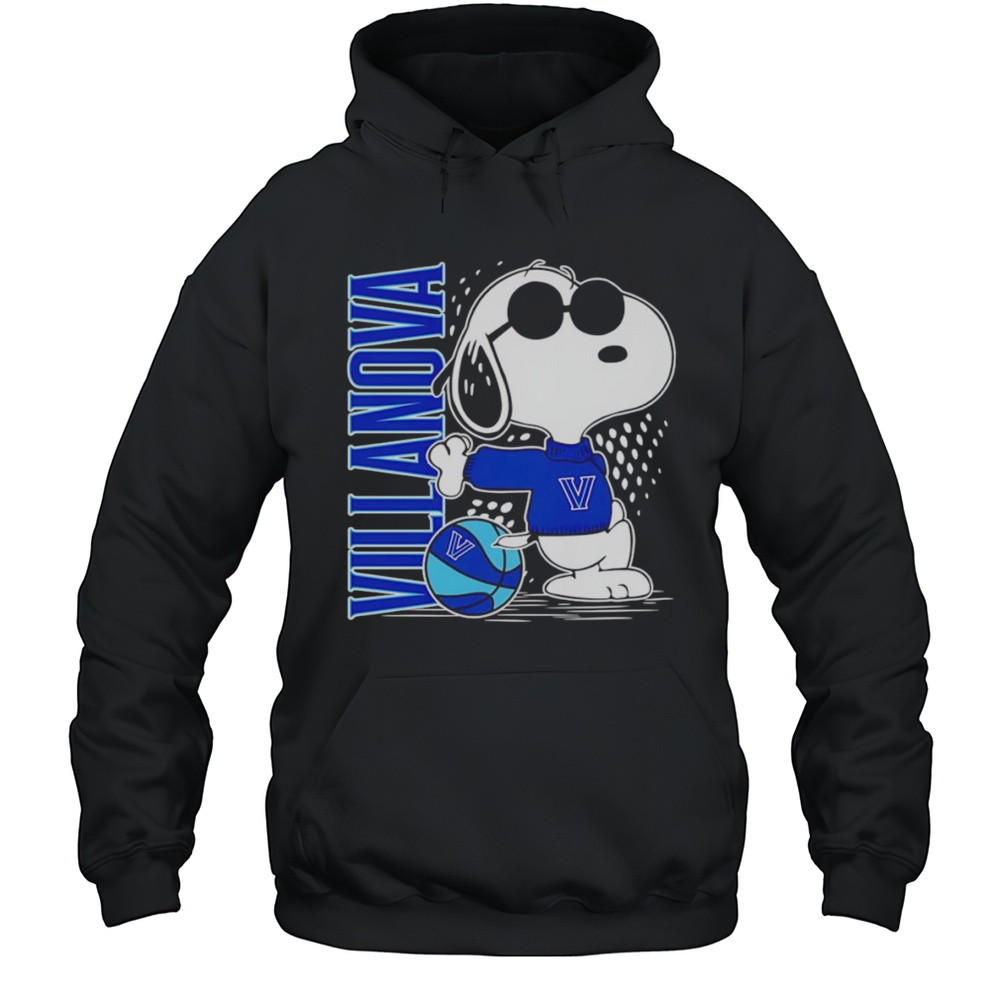 Snoopy Standing Villanova Shirt Unisex Hoodie