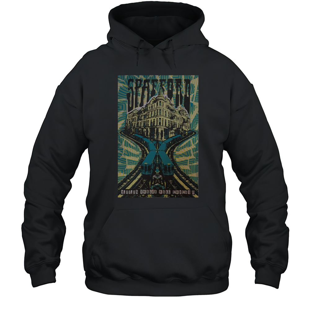 Spafford Thalia Hall Chicago IL March 22 2025 Tour T-shirt Unisex Hoodie