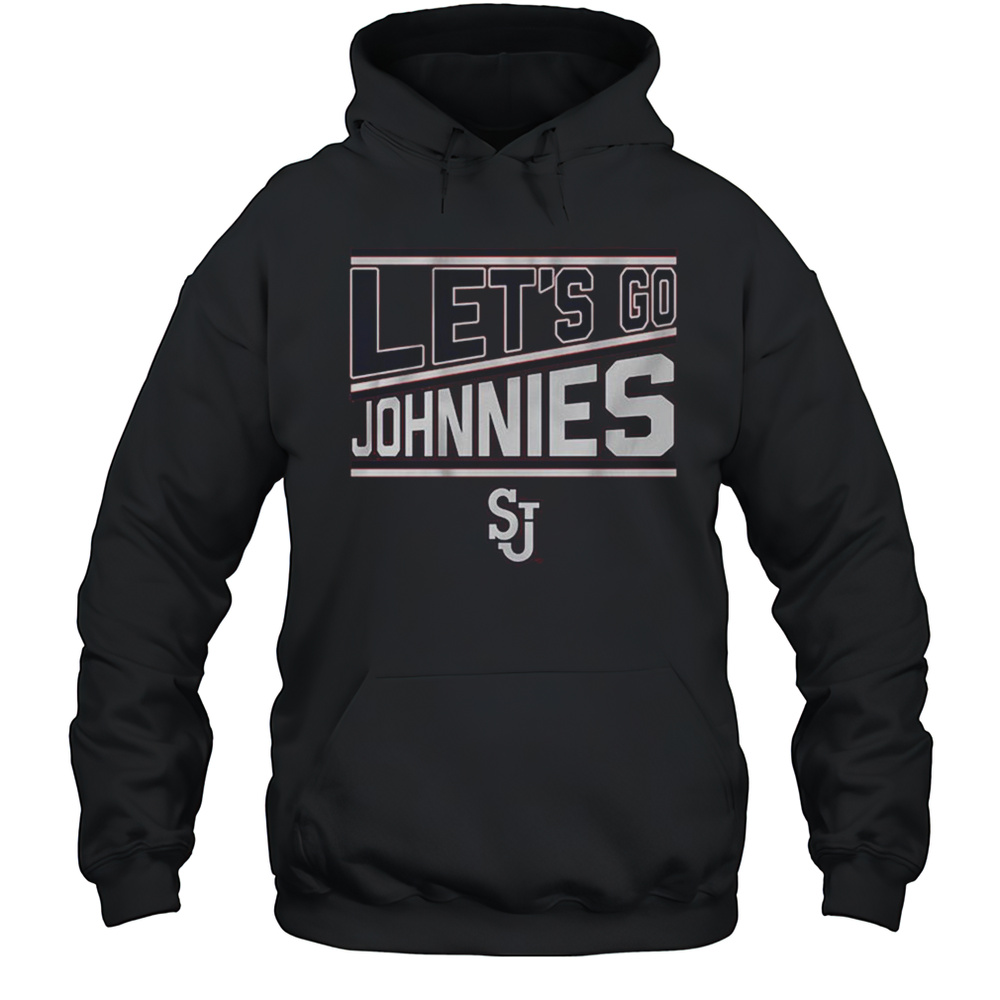 St. Johns Basketball Lets Go Johnnies Chant Shirt Unisex Hoodie