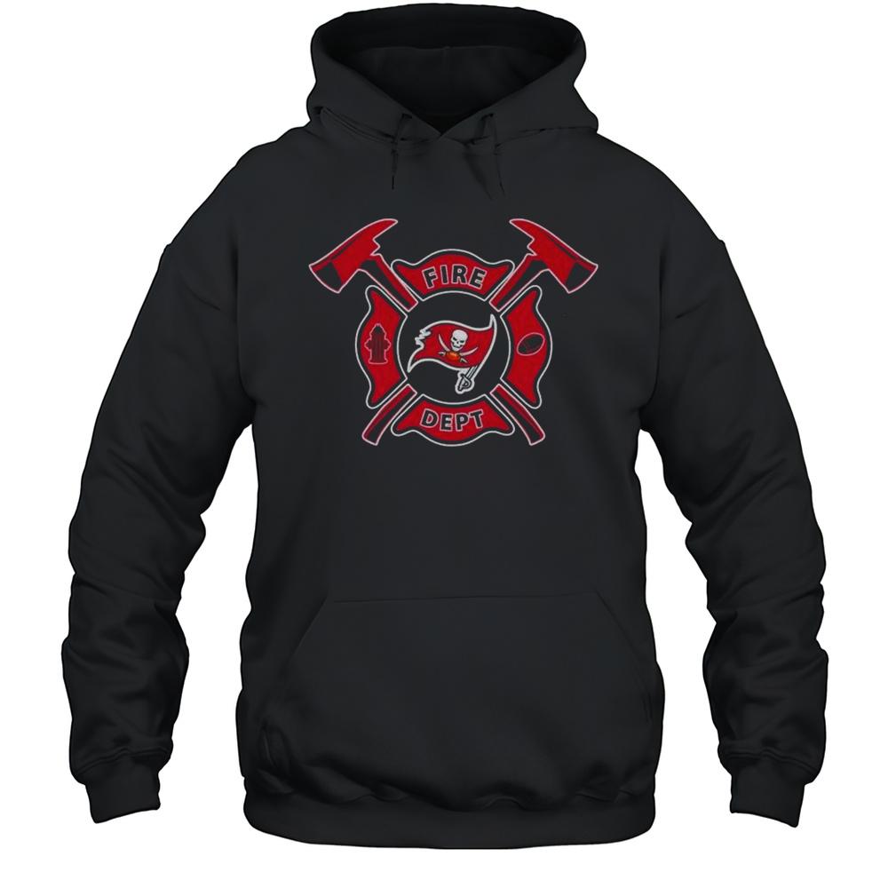Tampa Bay Buccaneers Fire Dept Firefighter T-shirt Unisex Hoodie