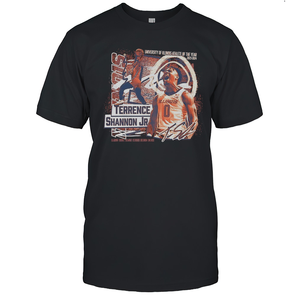 Terrence Shannon Jr. University Of Illinois Athlete Of The Year 2023-2024 Shirt