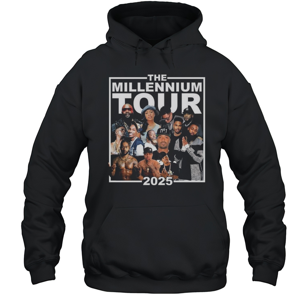 The Millennium Tour 2025 Shirt Unisex Hoodie