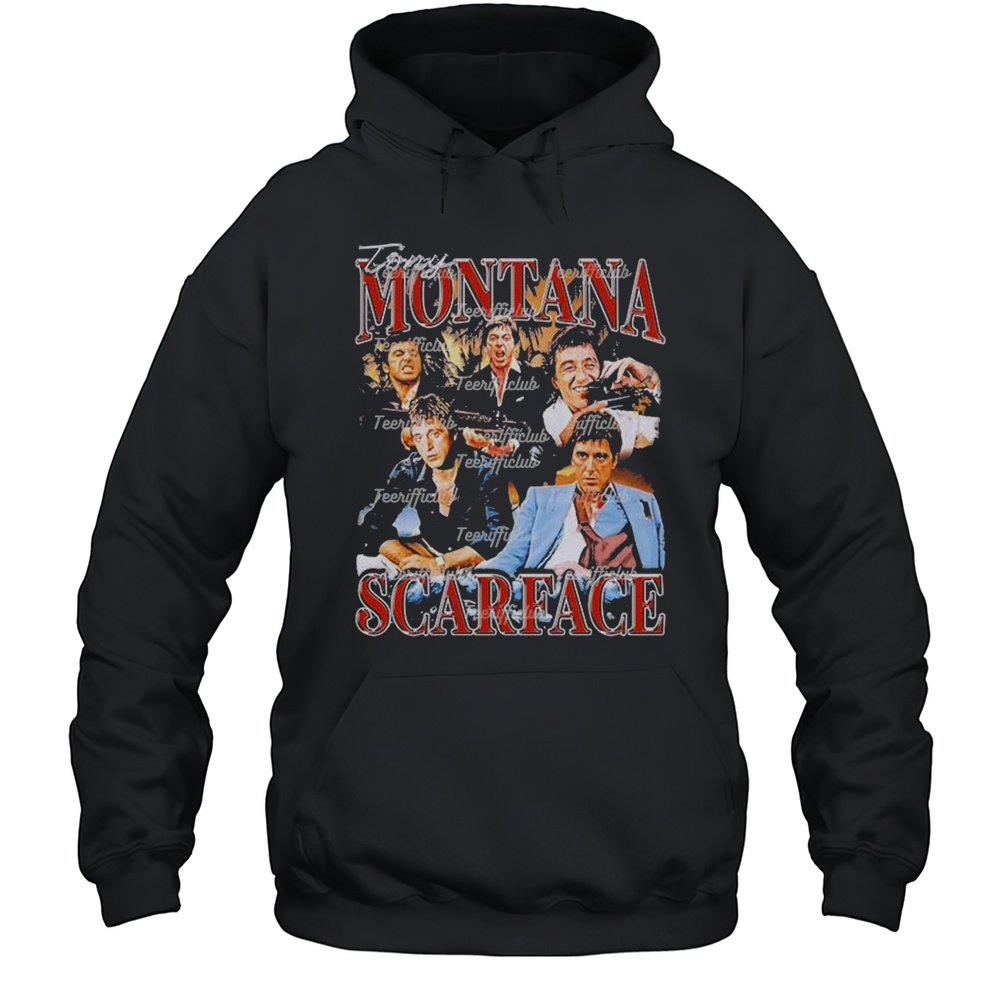 Tony Montana Scarface T-Shirt Unisex Hoodie