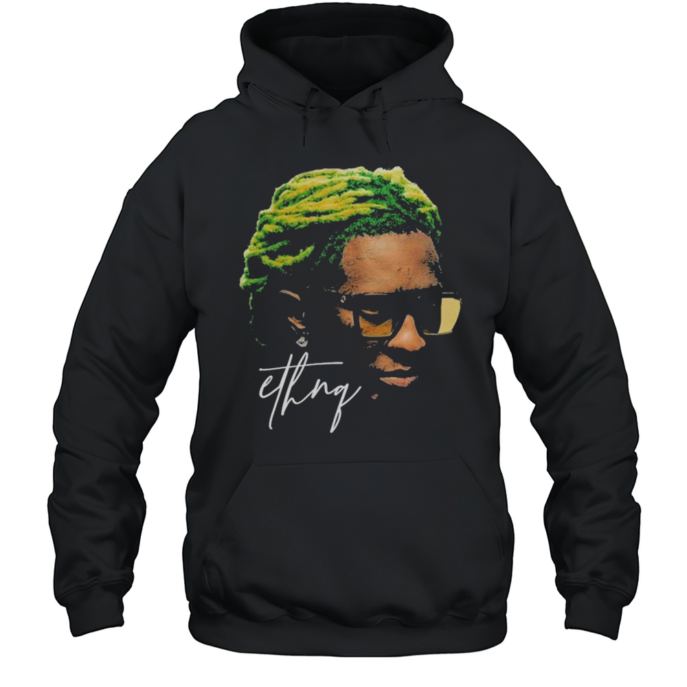 Young Thug Face Signature T-Shirt Unisex Hoodie
