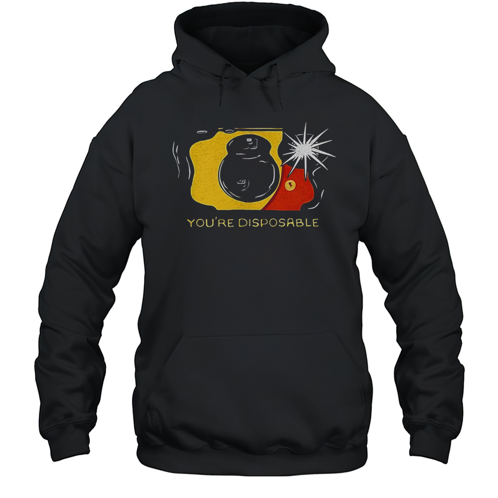 Youre Disposable Shirt Unisex Hoodie