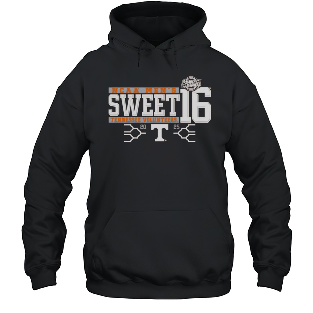 2025 Sweet Sixteen Tennessee Volunteers Shirt Unisex Hoodie