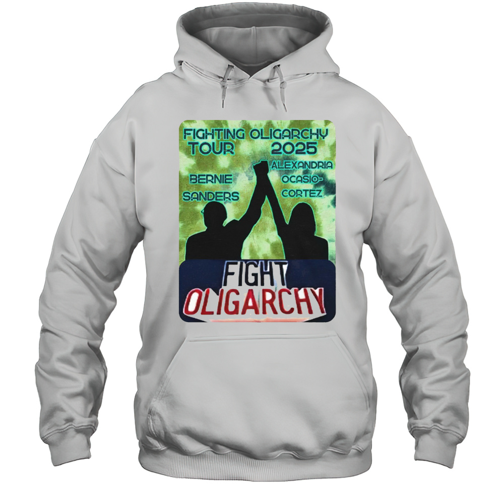 AOC Oligarchy Tour 2025 T-shirt Unisex Hoodie