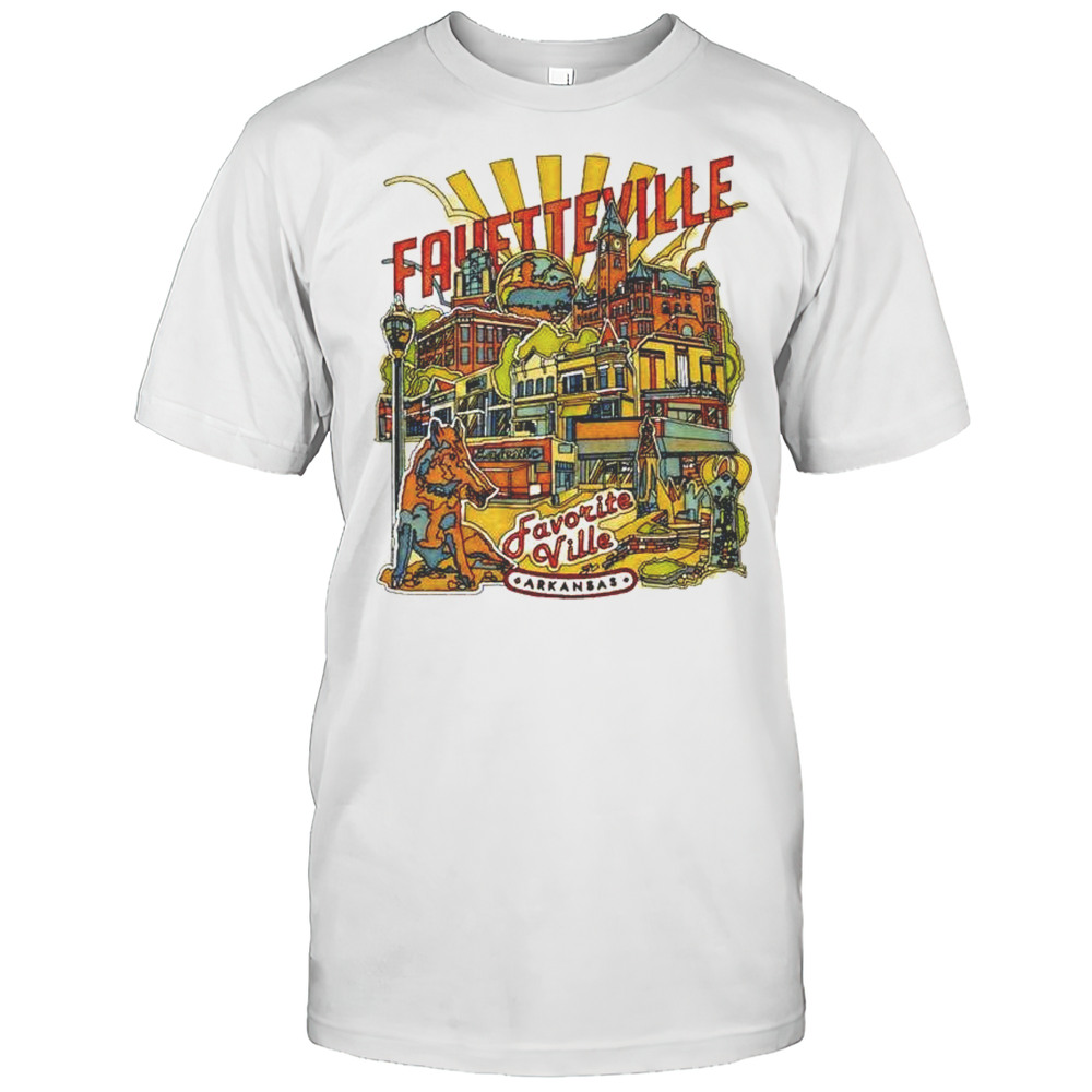Arkansas Hometown Fayetteville Ville T-shirt