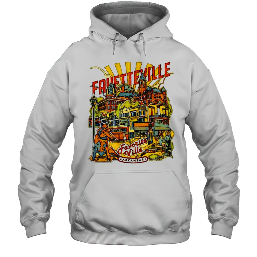 Arkansas Hometown Fayetteville Ville T-shirt Unisex Hoodie