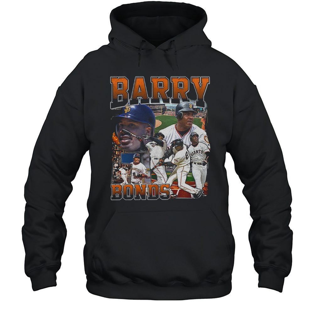 Barry Bonds San Francisco Giants MLB Baseball Player Graphic Shirt Unisex Hoodie