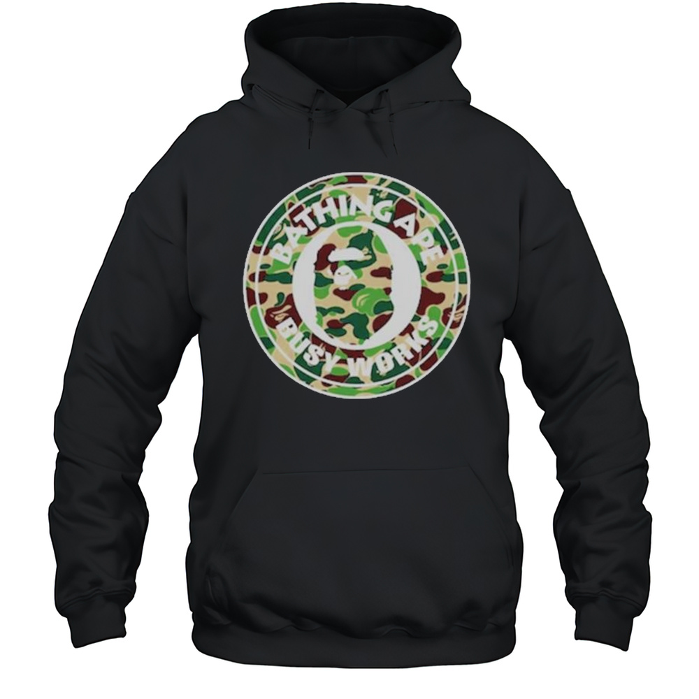 Bathing Ape ABC Camo Busy Works Shirts Unisex Hoodie