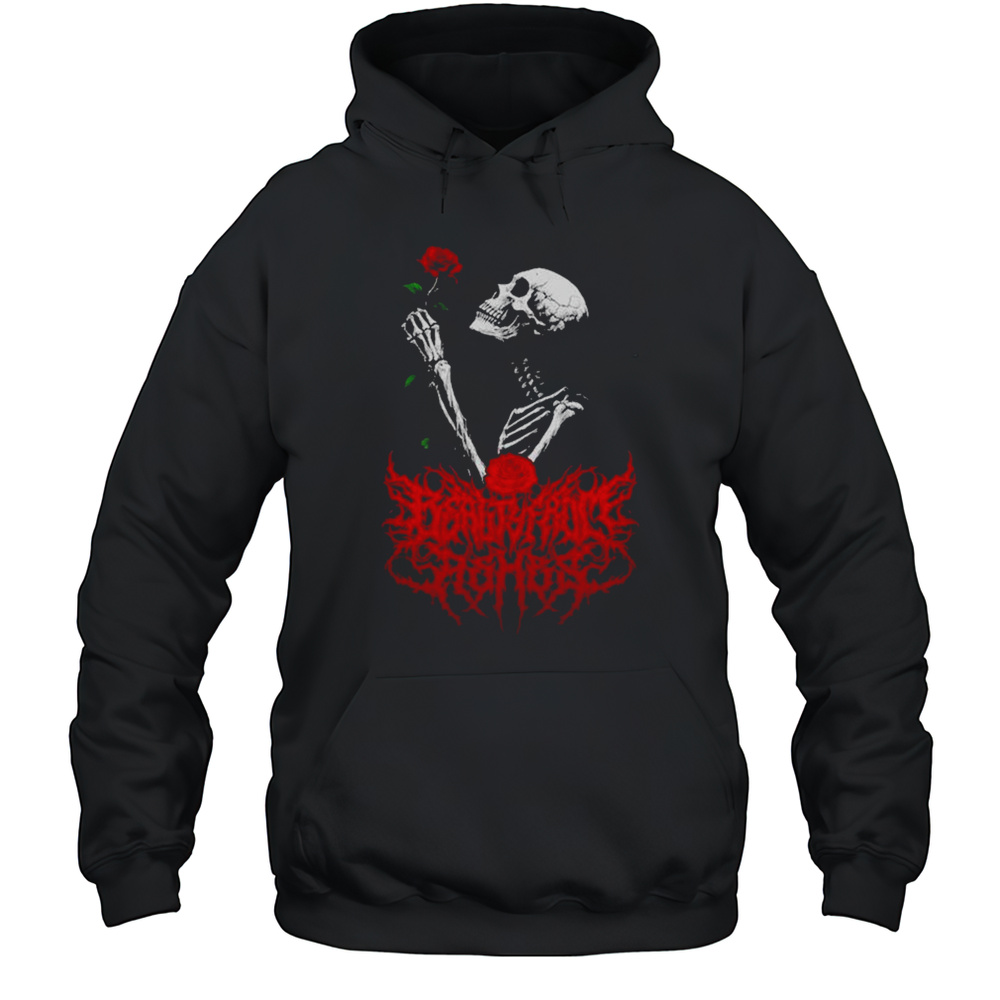 Beauty From Ashes Skeleton Rose T-shirt Unisex Hoodie