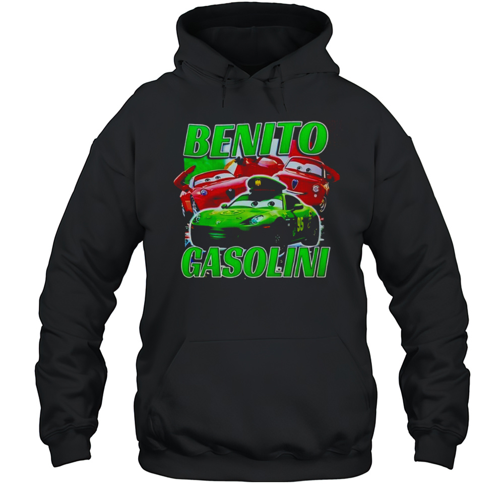 Benito Gasolini Giuseppe Motorosi Cartoon Shirt Unisex Hoodie