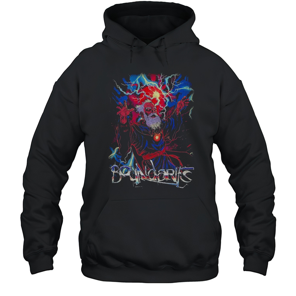 Boundaries Wizard T-shirt Unisex Hoodie
