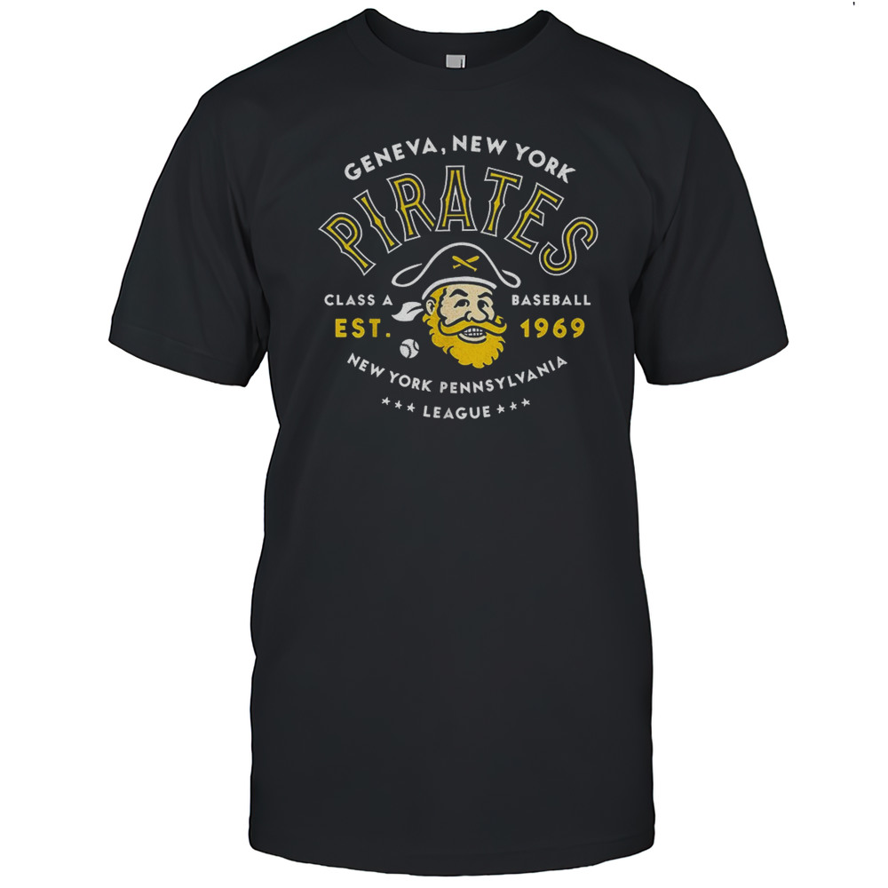 Geneva Pirates New York Pennsylvania League Class A Baseball Est 1969 Shirt