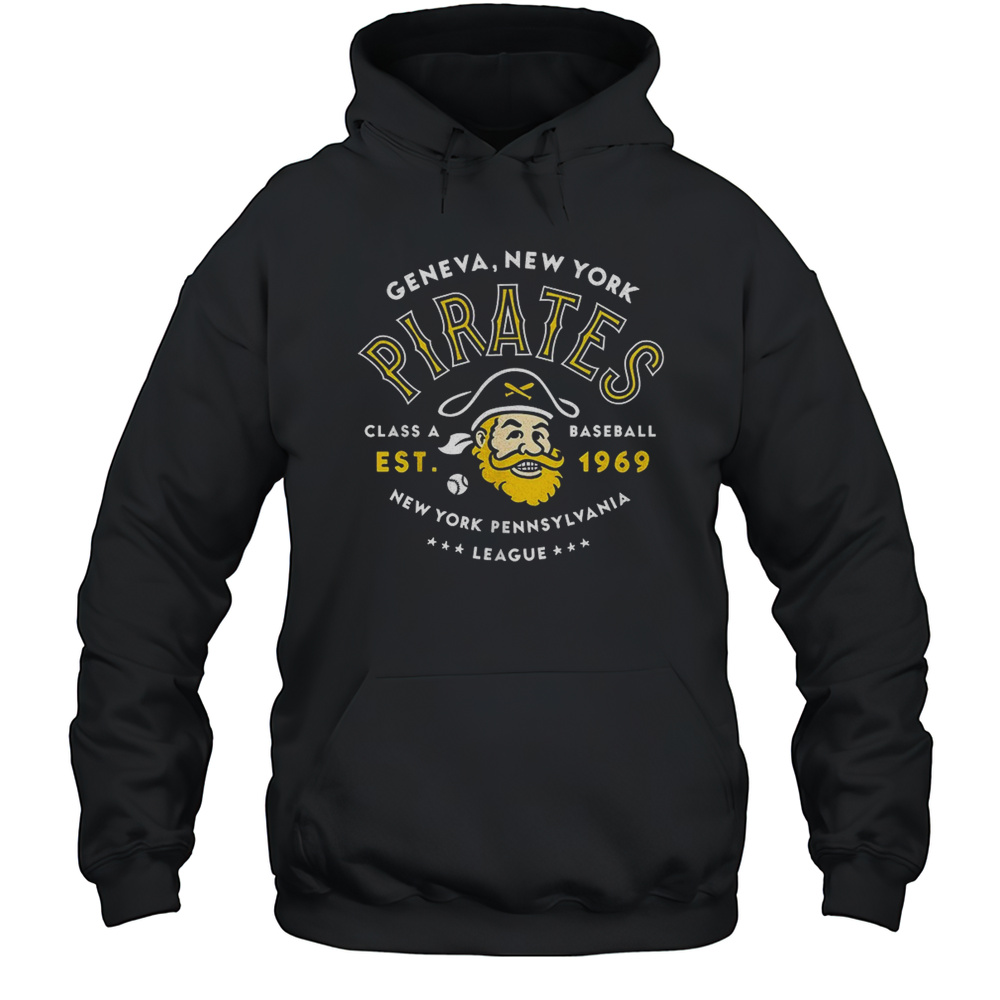 Geneva Pirates New York Pennsylvania League Class A Baseball Est 1969 Shirt Unisex Hoodie
