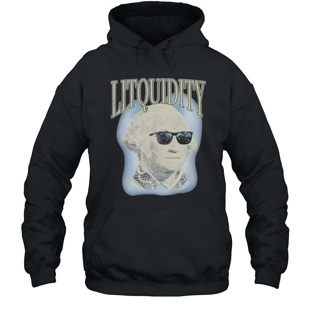 George Washington Litquidity T-shirt Unisex Hoodie
