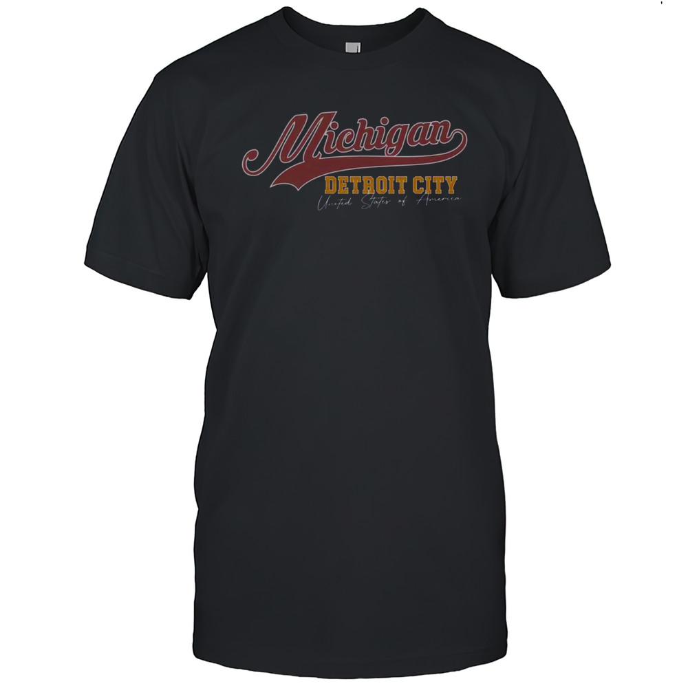 Good Vintage Michigan Detroit City T-Shirt