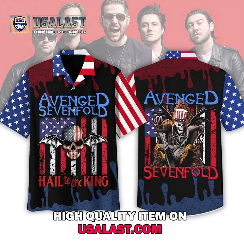 HOT Avenged Sevenfold Hail To The King Hawaiian Shirt
