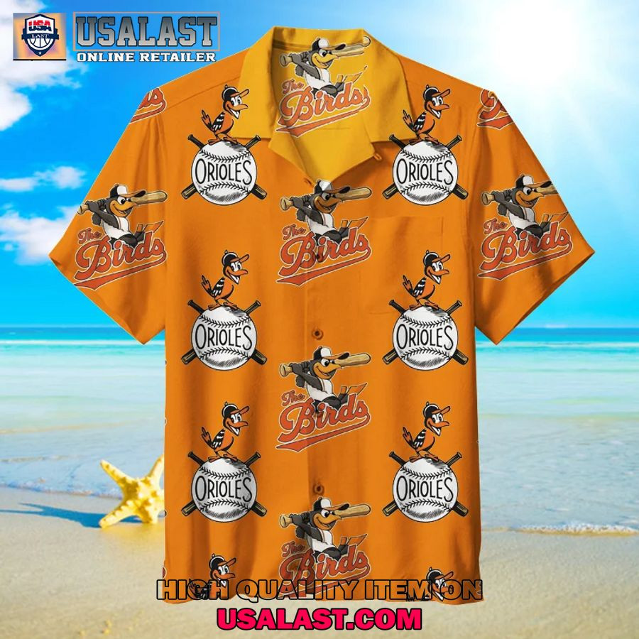 HOT Baltimore Orioles The Birds Hawaiian Shirt