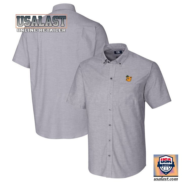HOT Baylor Bears Charcoal Short Sleeve Hawaiian Shirt