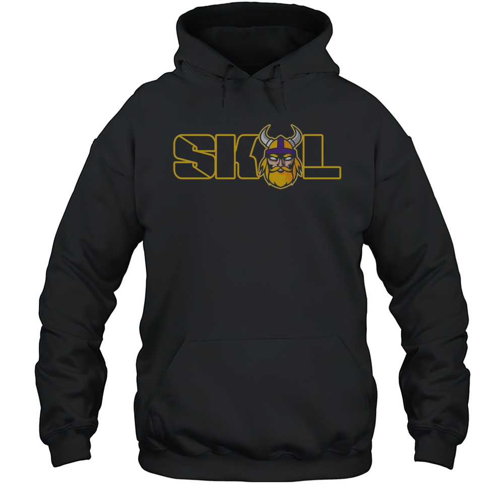 Hot SKOL Viking Football Fan T-Shirt Unisex Hoodie
