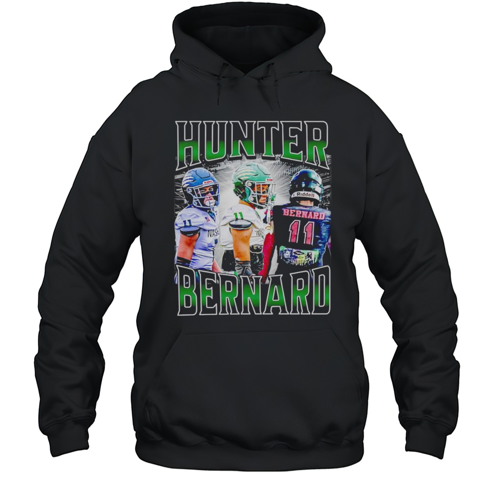 Hunter Bernard Football Graphic Shirt Unisex Hoodie
