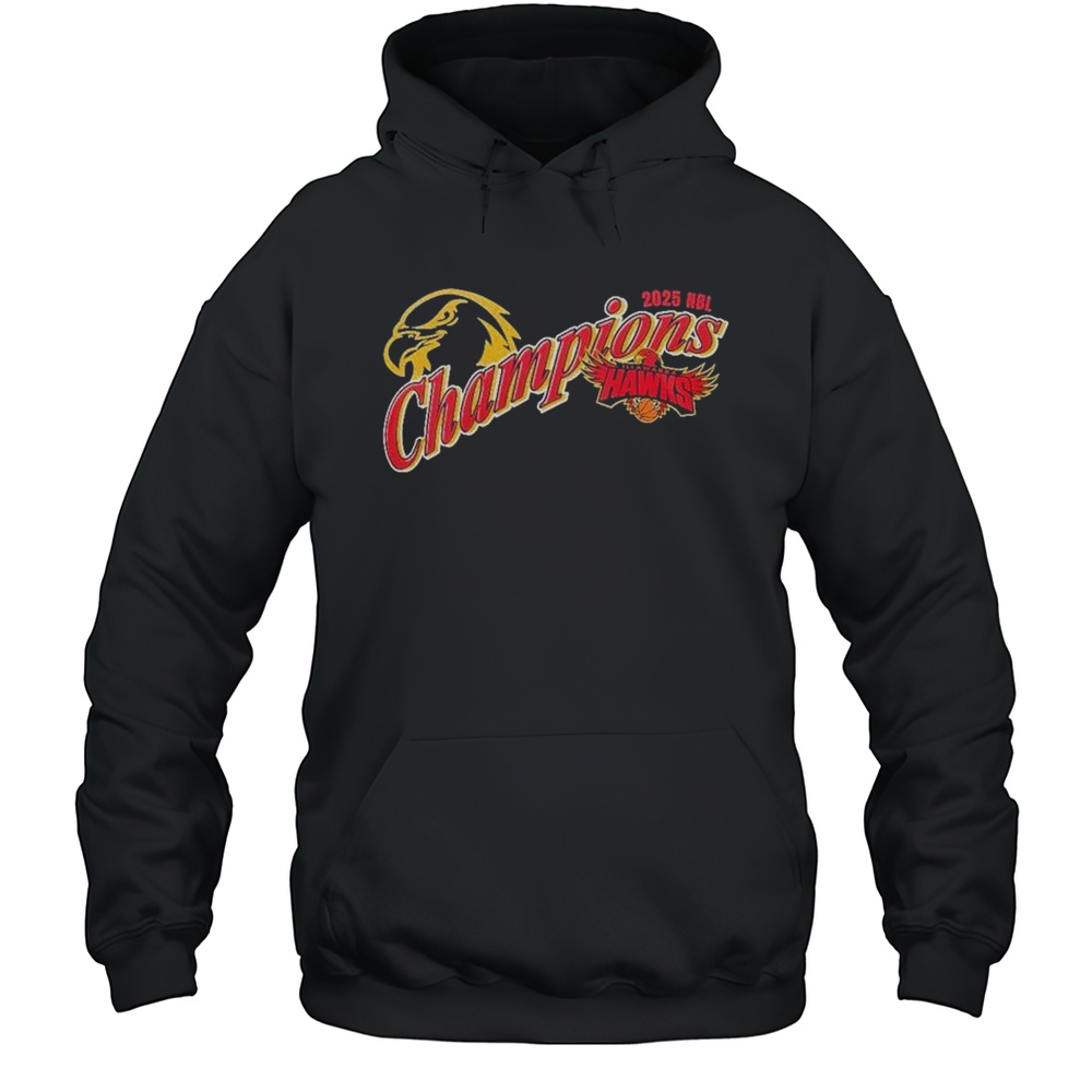 Illawarra Hawks NBL25 Finals Champion T-shirt Unisex Hoodie