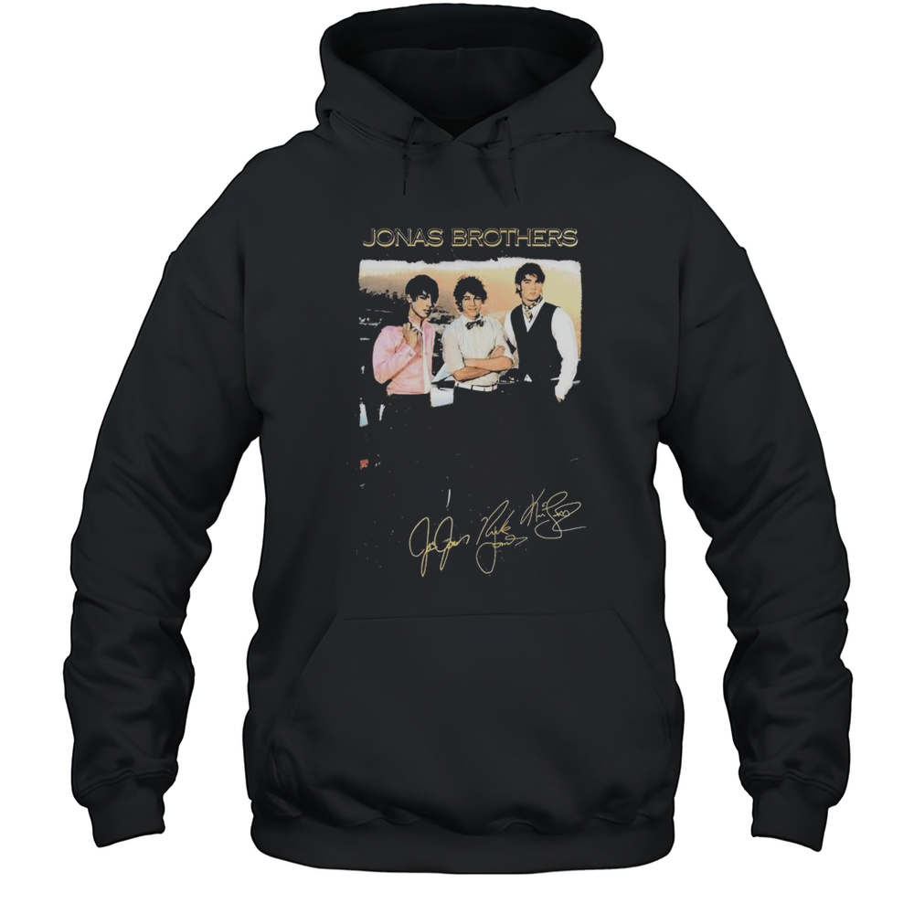 Jonas Brothers Sunset Photo T-shirt Unisex Hoodie