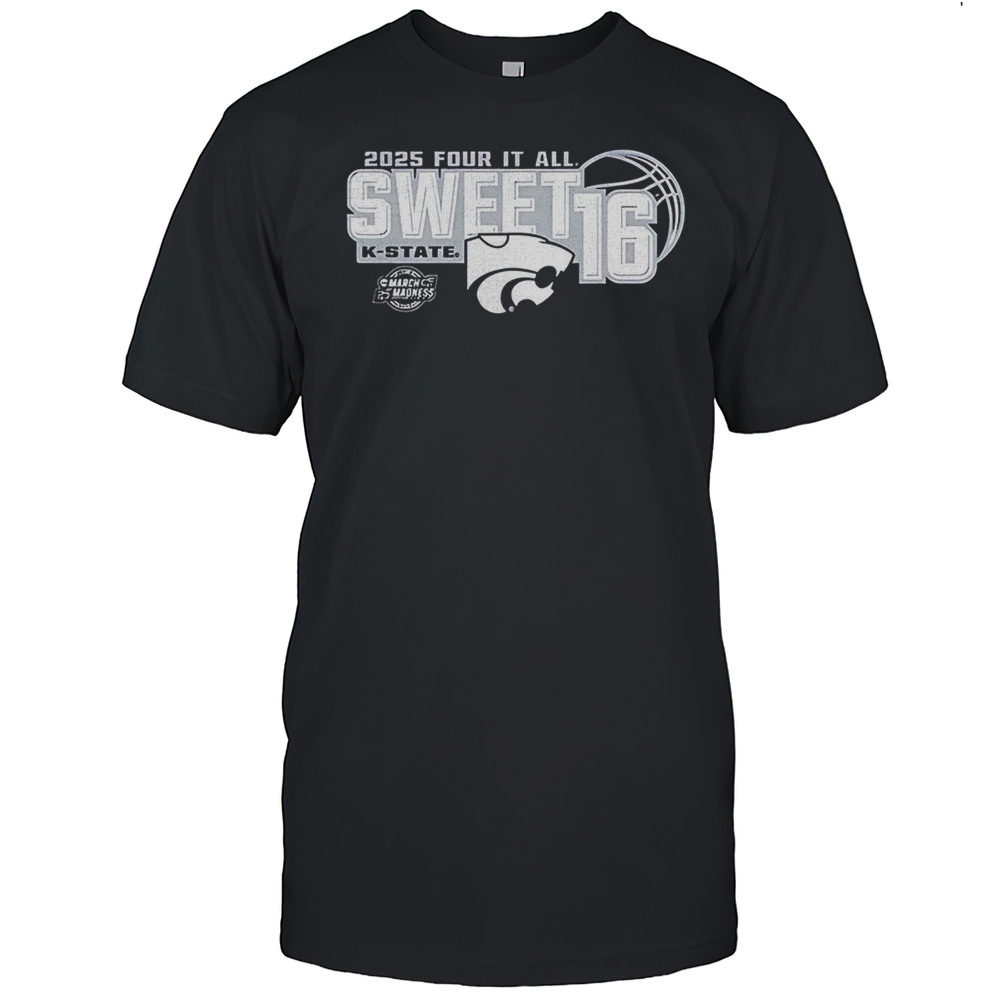 K-State Wildcats 2025 Sweet 16 Bound Shirt