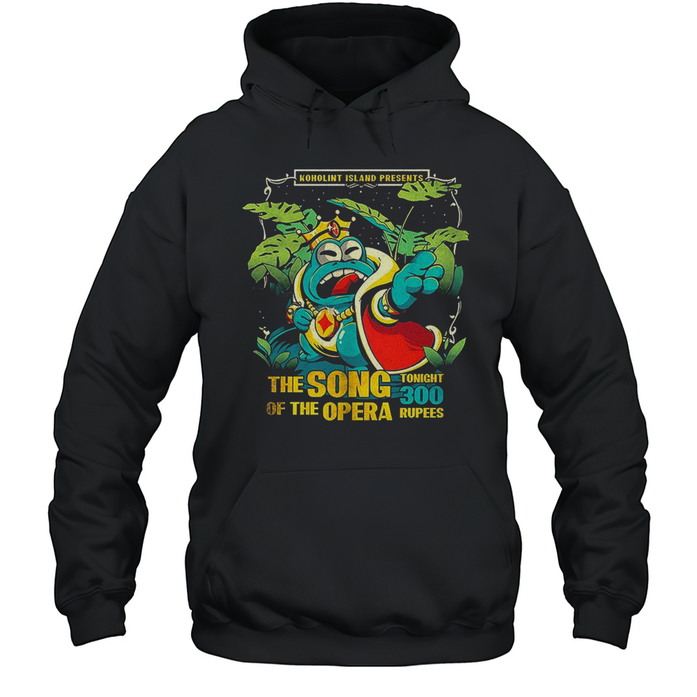 Links Awakening Koholint Island Presents The Song Of The Opera Shirt Unisex Hoodie