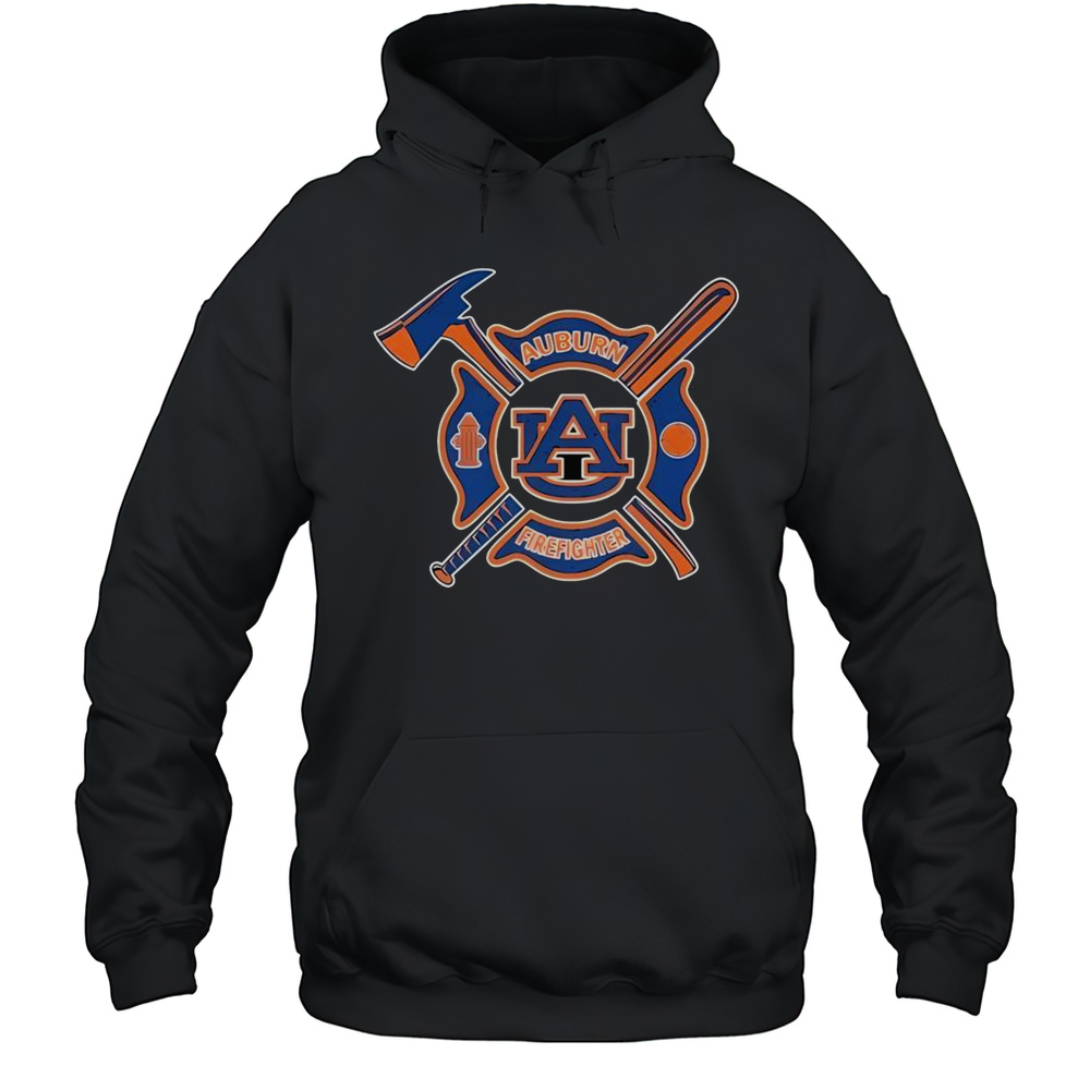 Official Auburn Tigers Firefighter T-Shirt Unisex Hoodie