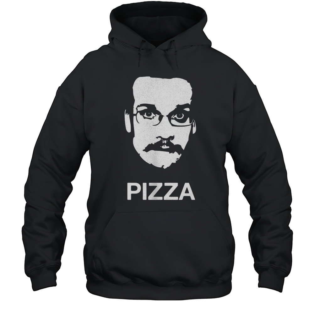 Pizza John Big Face Shirt Unisex Hoodie