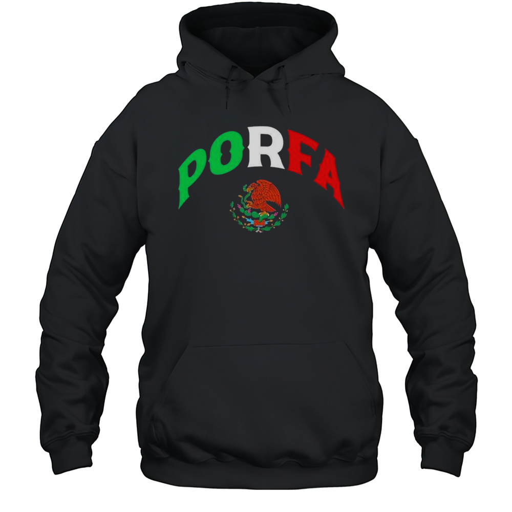 Porfa Mexico Eagle T-shirt Unisex Hoodie