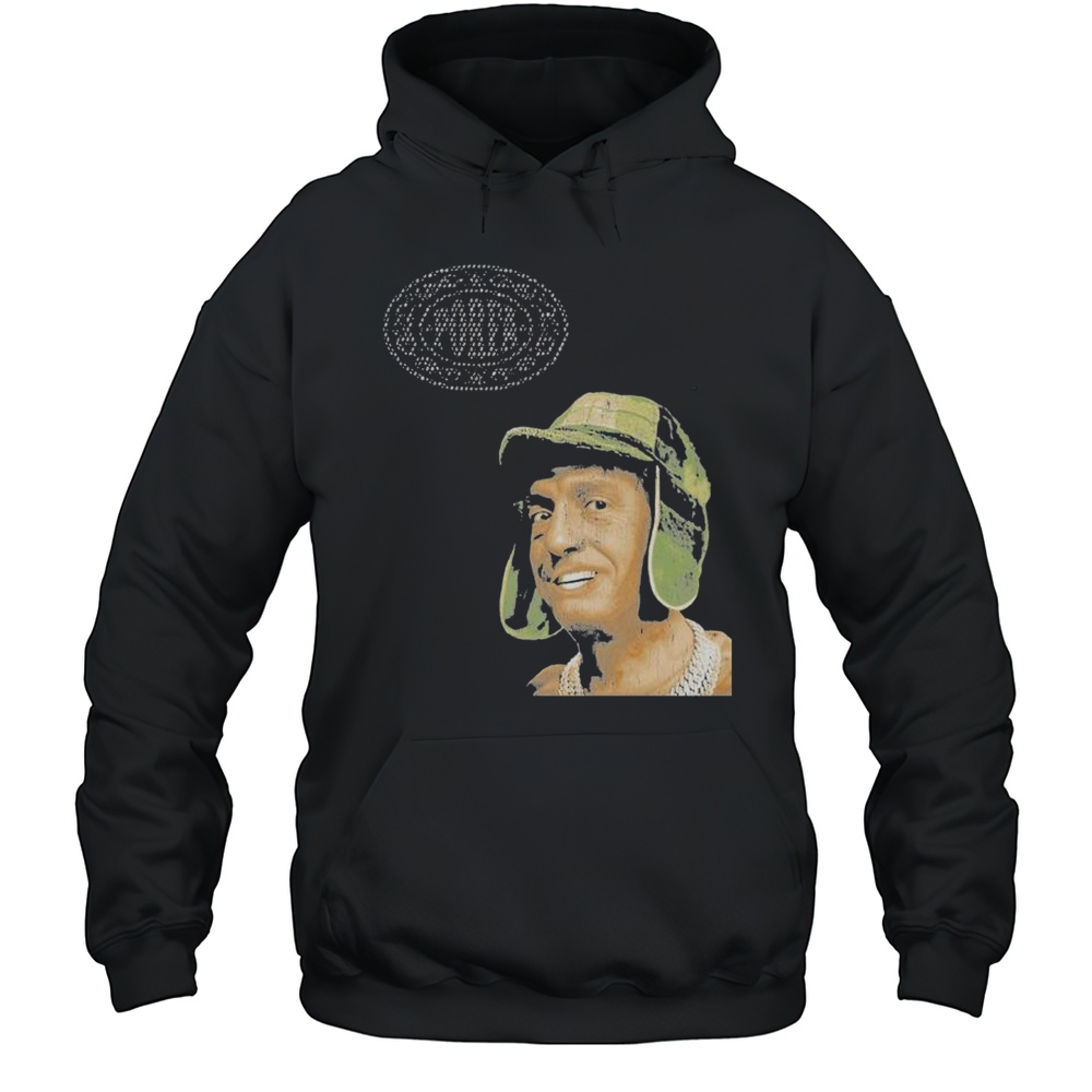 Porfa Rhinestone Chavo T-shirt Unisex Hoodie
