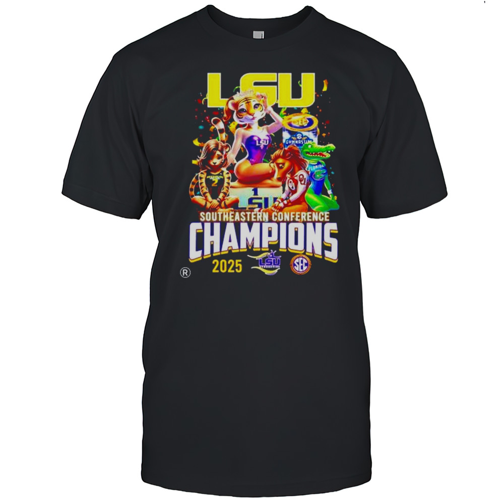 Queen LSU Tigers Womens Gymnastics Southeastern Conference Champions 2025 March Madness Shirt Queen LSU Tigers Womens Gymnastics Southeastern Conference Champions 2025 March Madness Shirt