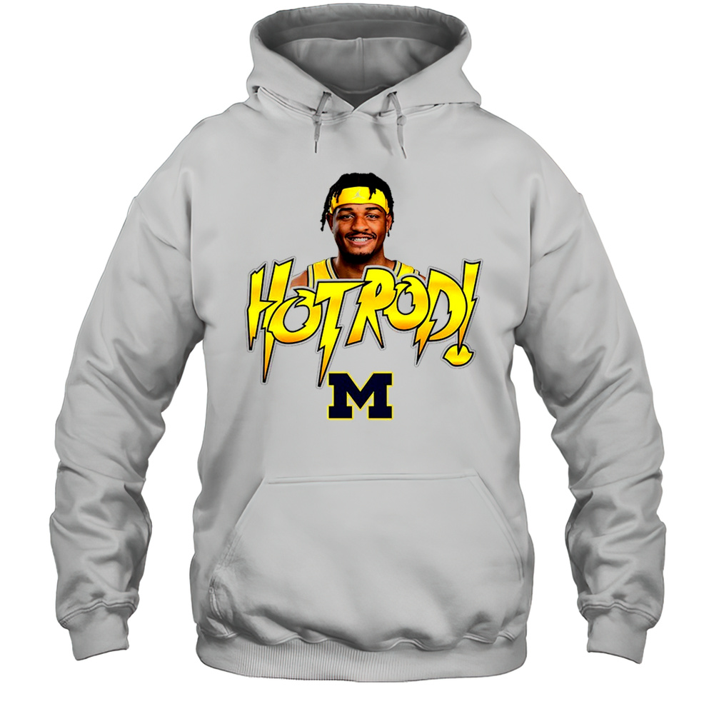 Roddy Gayle Jr Hot Rod Michigan Wolverines Shirt Unisex Hoodie