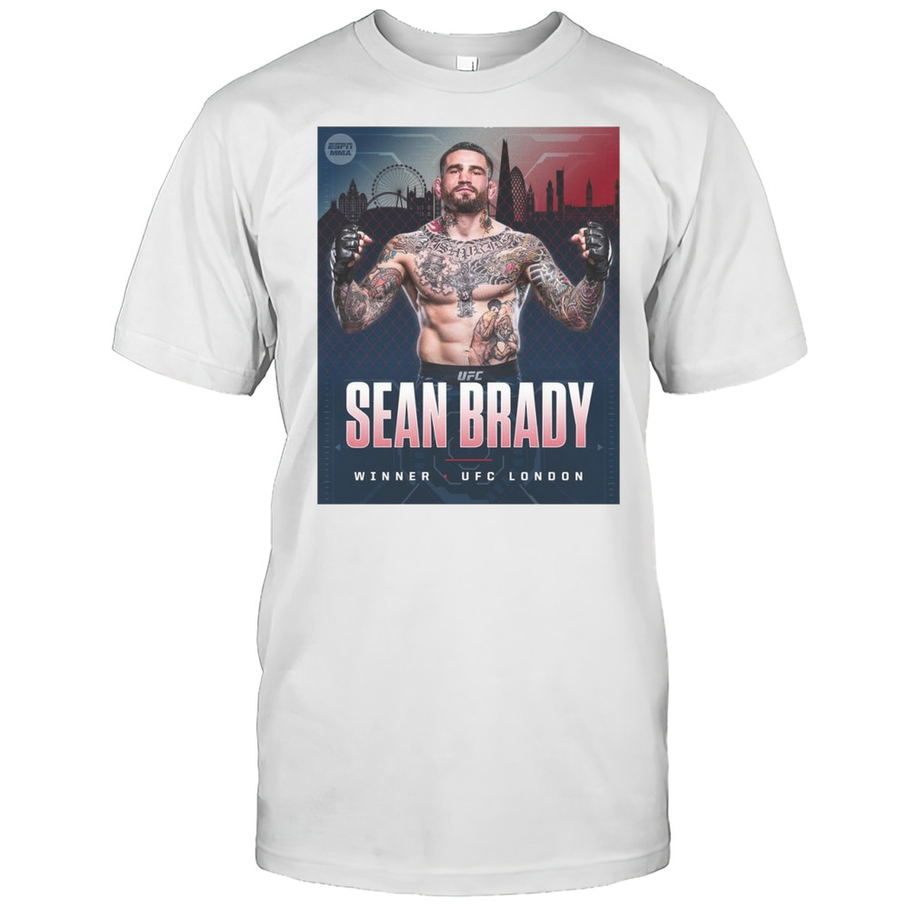 Sean Brady Picks Up The Biggest Win Of His Career At UFC London 2025 T-shirt
