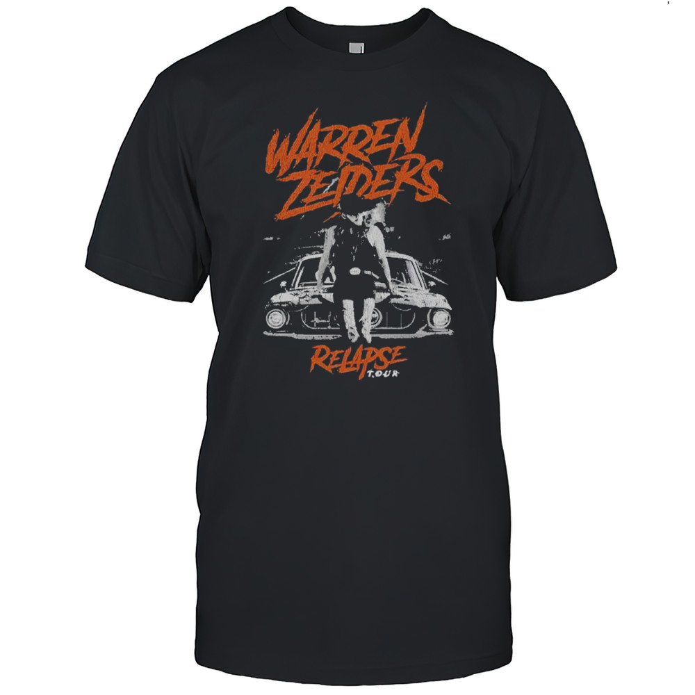 Warren Zeiders Relapse Tour 2025 T-shirt