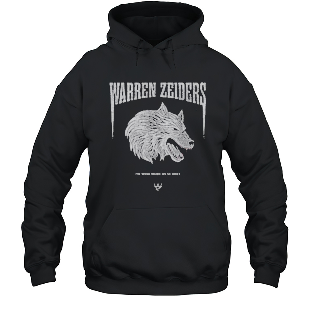 Warren Zeiders Wolf T-shirt Unisex Hoodie