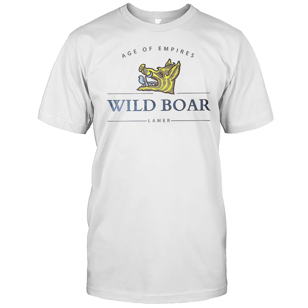 Age Of Empires Wild Boar Lamer Shirt
