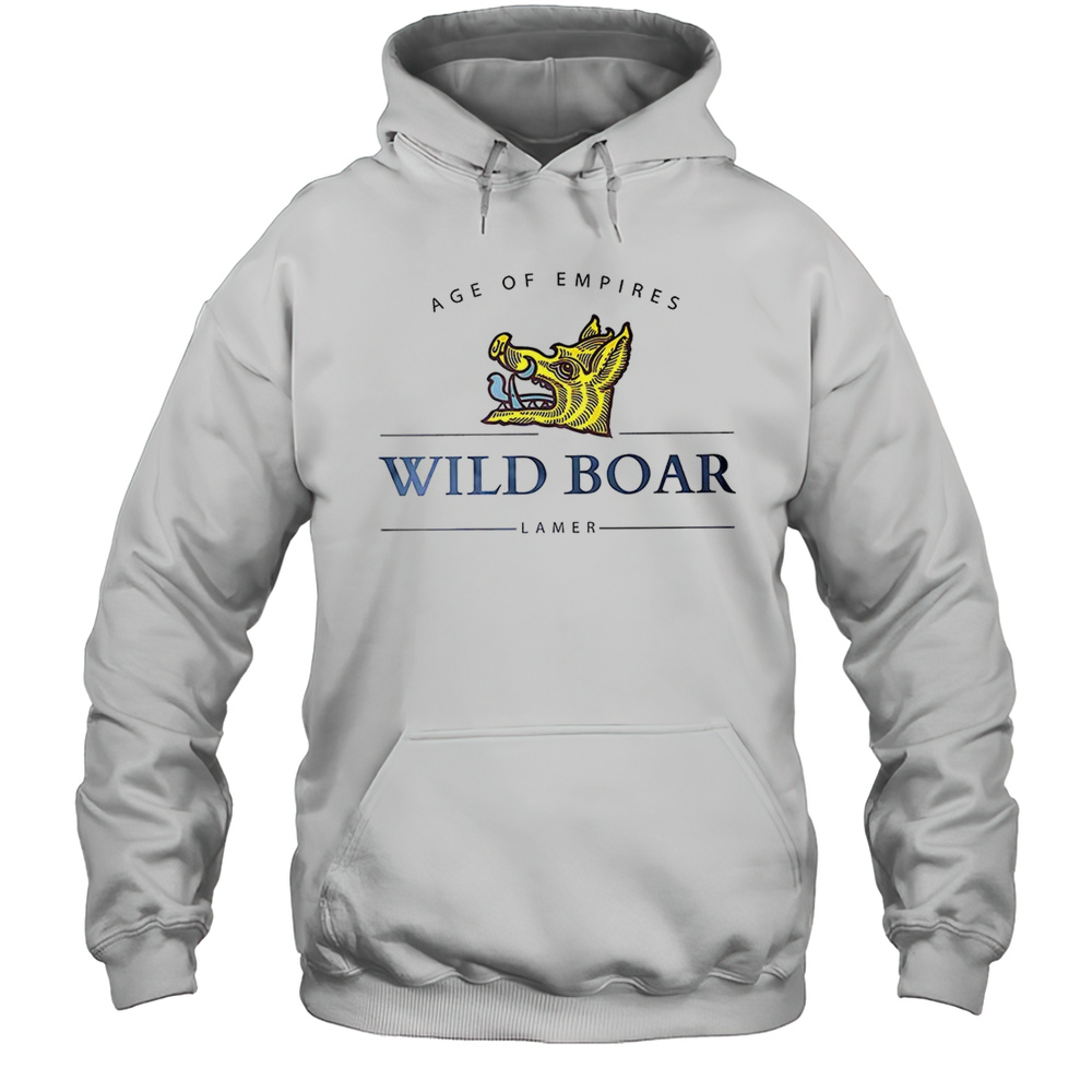 Age Of Empires Wild Boar Lamer Shirt Unisex Hoodie